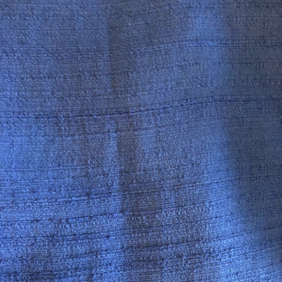 LOFT peplum mini blue dress size 0 - Picture 4 of 5